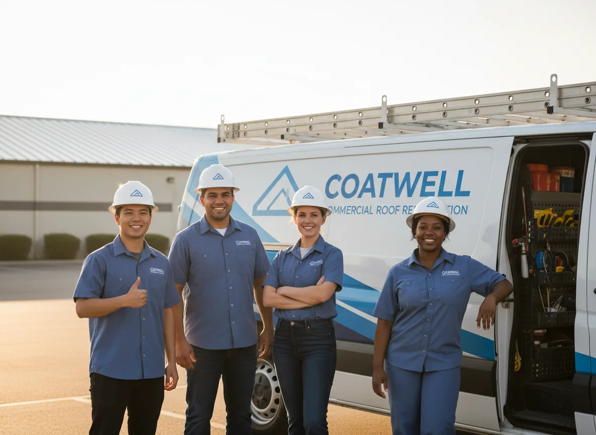 Commercial roof coating company in Six Mile, SC